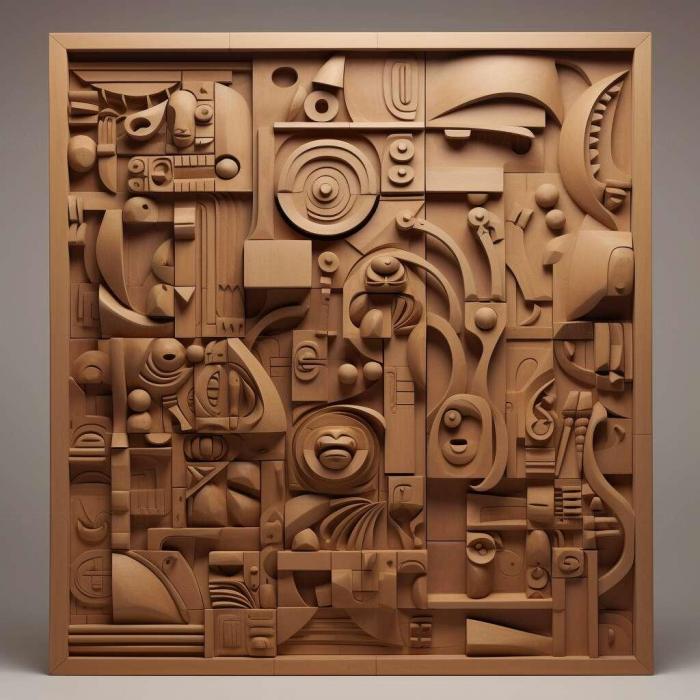 نموذج ثلاثي الأبعاد لآلة CNC 3D Art 